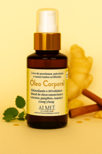 Óleo Corporal Estimulante e Afrodisíaco