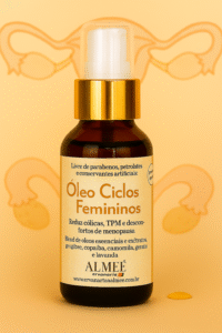Óleo Ciclos Femininos para massagem no ventre