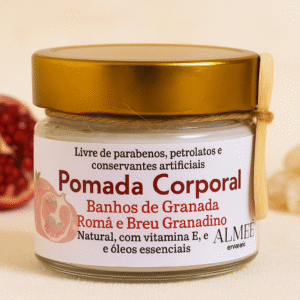 Pomada Corporal Banhos de Granada - Romã e Breu Granadino