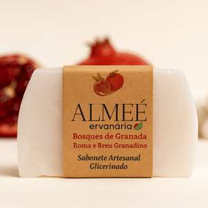 Sabonete Glicerinado Banhos de Granada - Romã e Breu Granadino