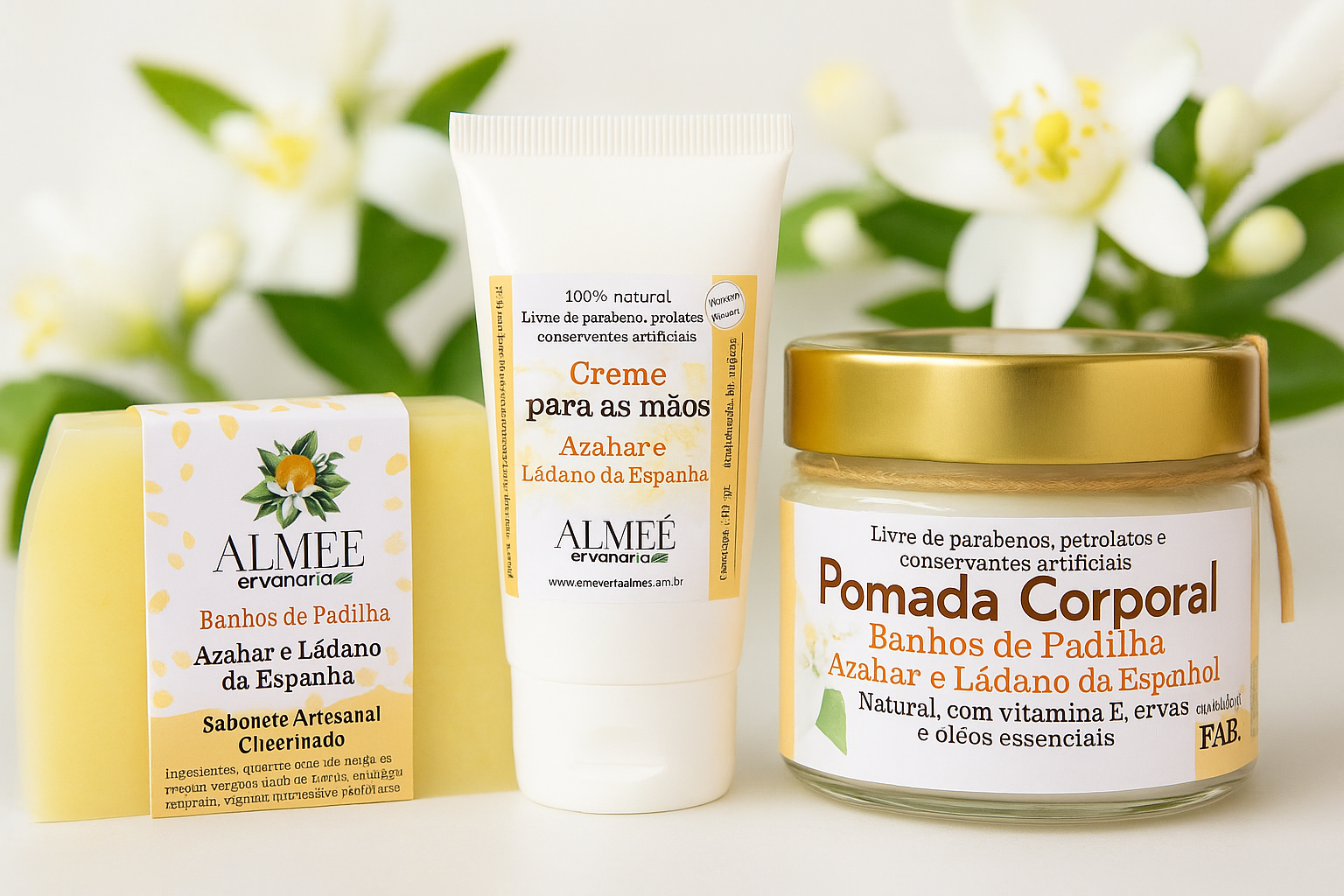 Creme para as mãos Banhos de Padilha - Azahar e Ládano da Espanha - Imagem 2