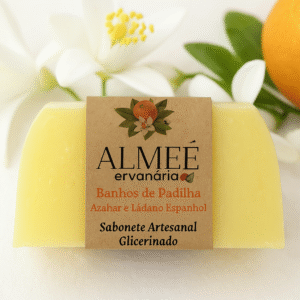 Sabonete Glicerinado Banhos de Padilha - Azahar e Ládano da Espanha