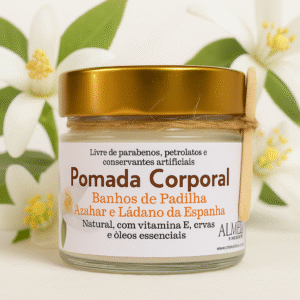 Pomada Corporal Banhos de Padilha - Azahar e Ládano da Espanha
