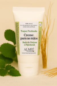 Creme para as mãos - Vetiver e Patchouli